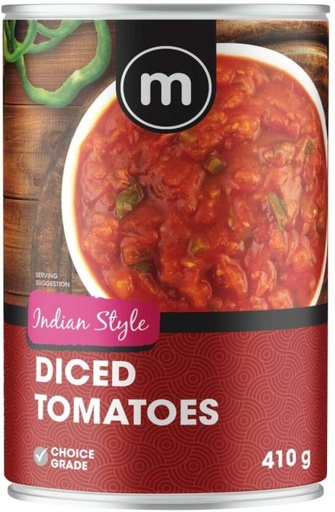 [CFDHFRS7FEEDPACD] M Indian Style Diced Tomatoes Vegetables (410 g)