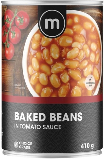 [CFDHFRS7CPWVAVEA] M Baked Beans in Tomato Sauce Beans (410 g)