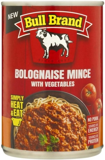 [RMLH9MCF4NDKZTYY] Bull Brand Bolognaise Mince With Vegetables Vegetables (400 g, Pack of 6)
