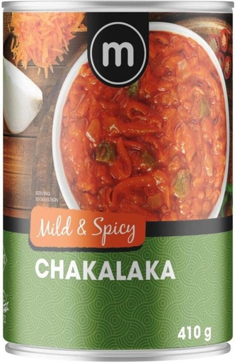 [CFDHFRS75TX6ZJZE] M Mild and Spicy Chakalaka Vegetables (410 g, Pack of 6)