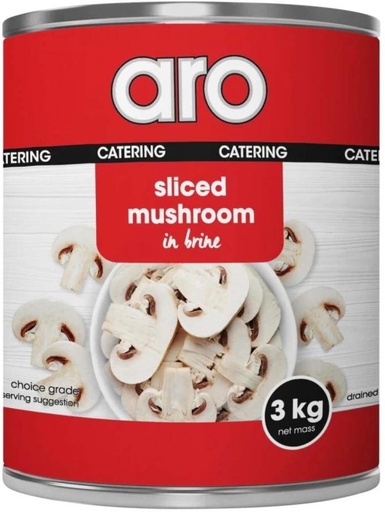 [CFDH4V35BDZVYAQY] Aro Sliced Mushrooms Mushroom (3 kg)