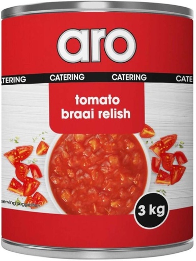 [CFDHFRS7ZZUFMYBW] Aro Tomato Braai Relish Vegetables (3 kg)