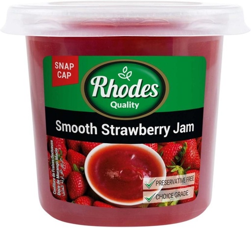[JSDHFRXY4YXEQUAG] Rhodes Smooth Strawberry Jam 600 g
