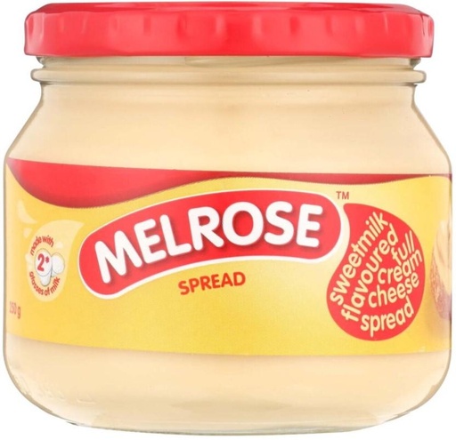 [JSDH4V2J28RKFCFY] Melrose Sweetmilk Flavoured Full Cream Cheese Spread 250 g