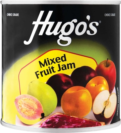 [JSDHFRXYCG8KG6C2] Hugo's Mixed Fruit Jam 900 g (Pack of 6)