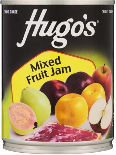 [JSDHFRXYQZXZMRGJ] Hugo's Mixed Fruit Jam 450 g