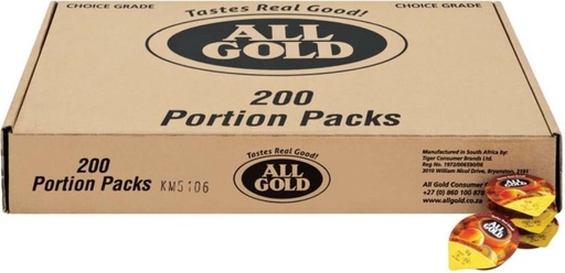 [JSDHFRXYHUJVZZEZ] All Gold Portion Pack 15 g (Pack of 200)