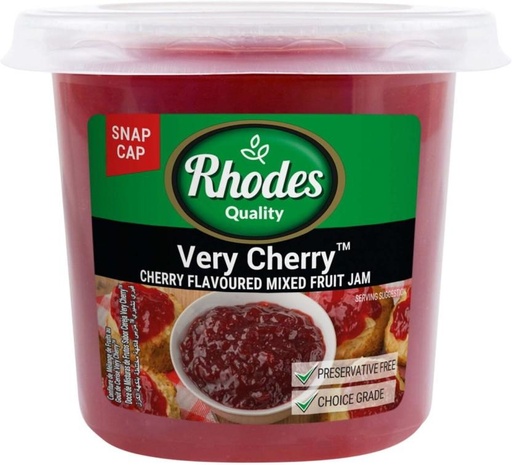 [JSDH9K6ZUJBHPRZ6] Rhodes Jam Very Cherry Mixed Fruit 600 g (Pack of 6)