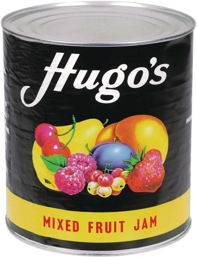 [JSDHFRXYF8UUAUK9] Hugo's Mixed Fruit Jam 3.75 kg (Pack of 6)