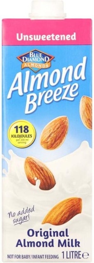 [MLKHFXKYQFAGEKPF] Almond Breeze Alternative Milk - Unsweetened Original, Almonds Flavour (6 L)