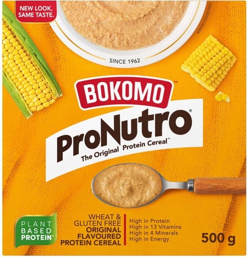 [CFEH26UVXKMHDXKD] Bokomo Pronutro Original Flavour Oats Box (500 g)