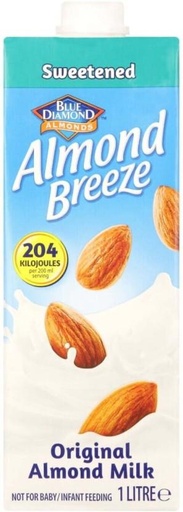 [MLKHFXKY8GBEYZVY] Almond Breeze Alternative Milk - Sweetened Original, Almonds Flavour (6 L)