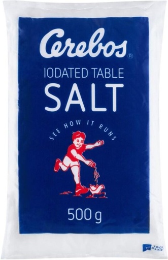 [SLTH5FXYVXSF3BDF] CEREBOS Table Iodized Salt (500 g)