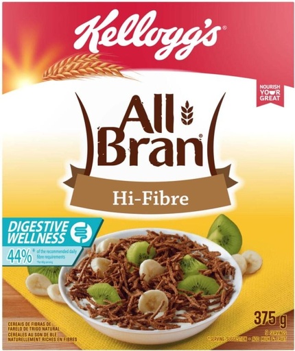 [CFEHFRB3VYWCCBYN] Kellogg's All Bran Hi-Fibre Box (375 g)