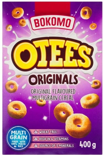 [CFEH26UKUWMVX25A] Bokomo Original Flavoured Multigrain Cereal Box (12 x 400 g)