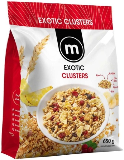 [CFEH7Z3YQTCHBAU3] M Mixed Berries Muesli Cluster Pouch (650 g)