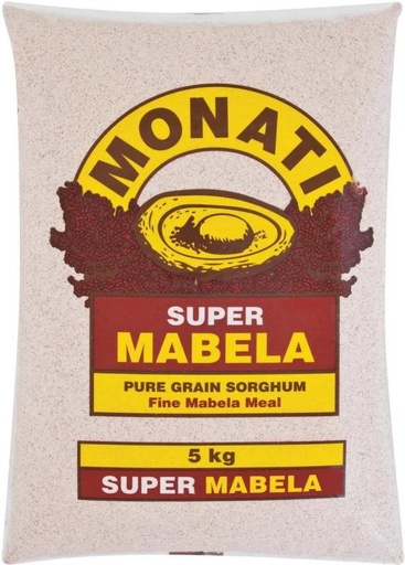 [CFEH26V2KVFKNFGD] Monati Super Mabele Pure Grain Sorghum Meal Pouch (4 x 5 kg)