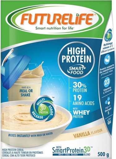 [CFEH26UKZSKYHPFX] Futurelife High Protein Cereal Vanilla Flavour Box (10 x 500 g)