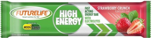 [CFEH26UVDAR3XH52] Futurelife High Energy Strawberry Crunch Flavoured Bar Sachet (20 x 40 g)