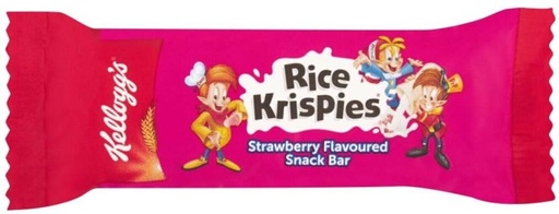 [CFEHBHYHTHR6H29E] Kellogg'S Rice Krispies Strawberry Flavoured Snack Bar Pouch (22 g)