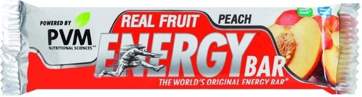 [CFEH26UVSYBQAYPV] Pvm Real Fruit Peach Energy Bar Sachet (240 x 45 g)