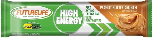 [CFEH26UVSBYZNXGM] Futurelife High Energy Peanut Butter Crunch Flavoured Bar Sachet (20 x 40 g)
