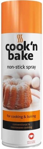 [BSSH7TH8DURH2EAQ] Cook N Bake Original Non-Stick Spray (Pack of 6 x 1 pieces)