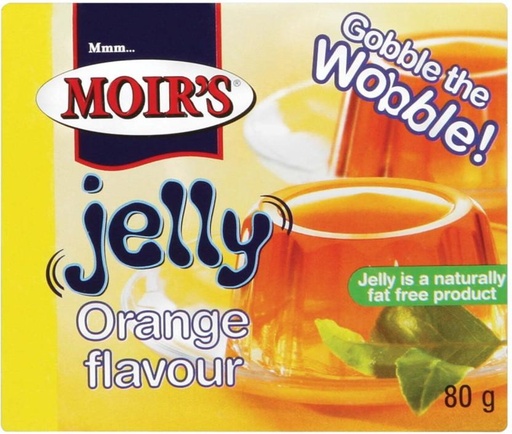 [BITHFQMMDUZVYBWH] Moir's Orange Flavour Jelly Crystals (6 x 80 g)