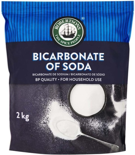 [BITH5YPHJKHD53ZF] ROBERTSONS Bicarbonate Baking Soda Powder (8 x 2 kg)