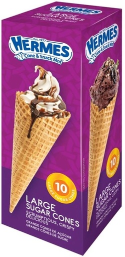 [BDCHFZVP2ATQ4WXH] Hermes Large Sugar Cones 10'S Isomalt (100 g)