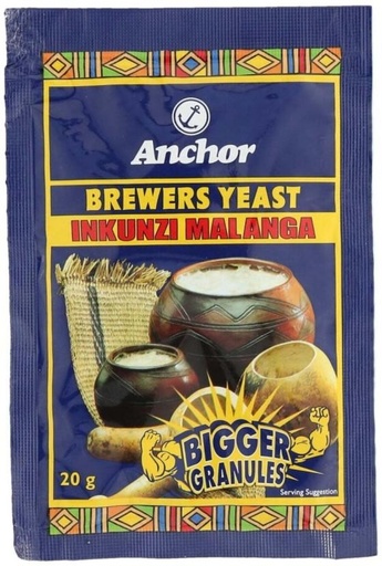 [BITHFQMMZWCZAX3H] Anchor Inkunzi Malanga Brewers Yeast Powder (24 x 20 g)