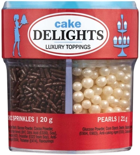 [BDCHFZVUU62JY3AX] Delights Luxury Toppings ,Cake Topping (125 ml)