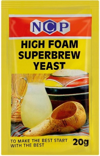 [BITH7SK9GAMBCZU7] NCP High Foam Superbrew Yeast Powder (72 x 20 g)