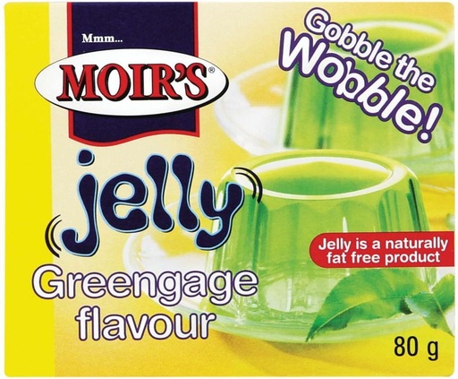 [BITHFQMMY8ZFBQRD] Moir's Greenage Flavour Jelly Crystals (48 x 80 g)