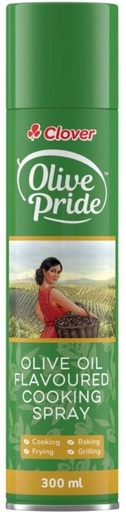 [BITHCN6R352G8RGW] Clover Olive Oil Flavoured Baking Non Sticky Sprays Liquid (300 ml)