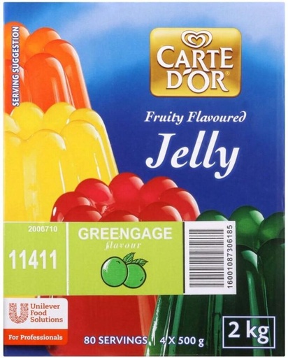 [BITH4VFSVDSJRAVJ] Carte D'or Greengage Flavour Jelly Crystals (2 kg)