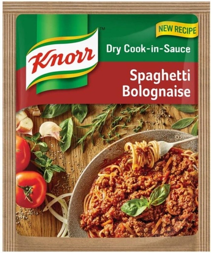 [SKPHFHDHSGMFMKZ2] Knorr Dry Spaghetti Bolognaise Cook-in-Sauce Sauce (48 g)