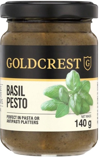 [SKPHFHDSGMZQPTRU] Goldcrest Basil Pesto Puree (140 g)