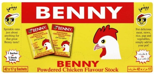 [SIEHFRZBYFP6BVYE] Benny Stock Powder (42 x 17 g)