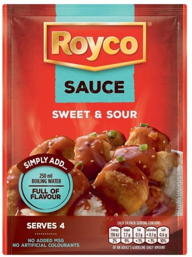 [SKPH7N7YVB8NYGXZ] Royco Sweet And Sour Sauce (48 g)
