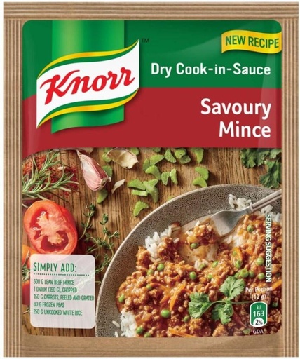 [SKPHFHDHVPH9FAFC] Knorr Dry Savoury Mince Cook-in-Sauce Sauce (48 g)