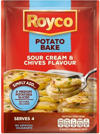 [RMLH4ZAHMN4FEVK3] Royco Potato Bake Sour Cream & Chives Flavour Sauce (40 g)