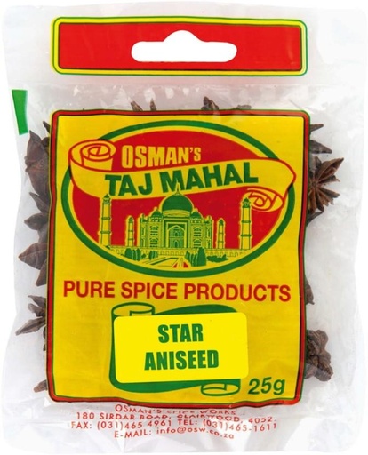 [SIEHFRZBHXKWXDHZ] Osmans Star Aniseed (25 g)