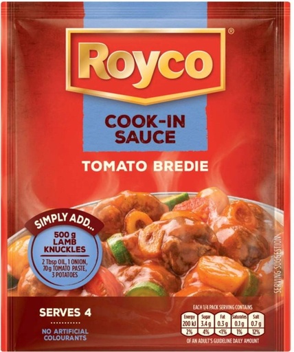 [SKPH5YGHZG7KCTA9] ROYCO Bredie Sauce (55 g)