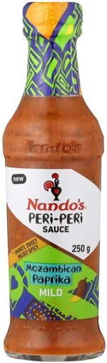 [SKPHFHDMNZH7A54Z] Nando'S Mozambican Paprika Mild Peri-Peri Sauce Sauce (250 g)