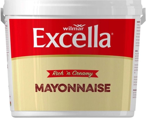 [SKPH26RQJQX3GPHF] Excella Rich n Creamy Mayonnaise Dip (3 kg)
