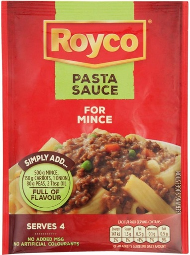 [SKPHFHDSEJNQZEYC] Royco Pasta Sauce For Mince Sauce Mix (42 g)