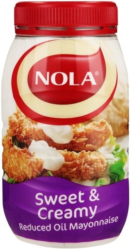 [JSDH4V2J7DK4KYRC] Nola Sweet & Creamy Reduced Oil Mayonnaise Mayonnaise (780 g)