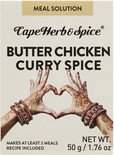 [SIEH4V6AYPSTFG2T] Cape Herb & Spices Butter Chicken Curry Spice (50 g)