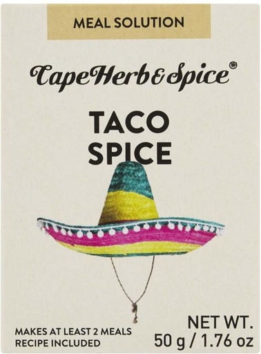 [SIEH4V6AGYZRPBQN] Cape Herb & Spices Taco Spice (50 g)